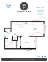 B2-Plaza Alt 303 floor plan